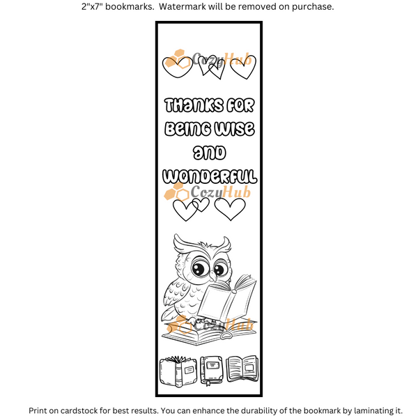 Owl Bookmark
