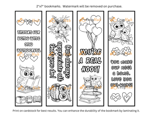 Owl Bookmark
