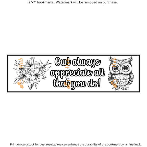 Owl Bookmark