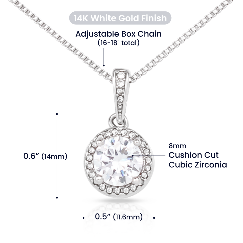 Eternal Hope Necklace - A Gift of Timeless Elegance for My Beautiful Mother