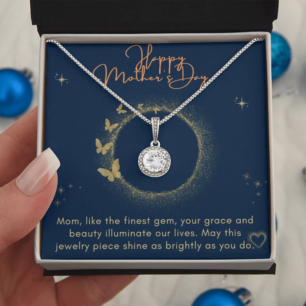 Eternal Hope Necklace - A Gift of Timeless Elegance for My Beautiful Mother