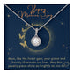 Eternal Hope Necklace - A Gift of Timeless Elegance for My Beautiful Mother