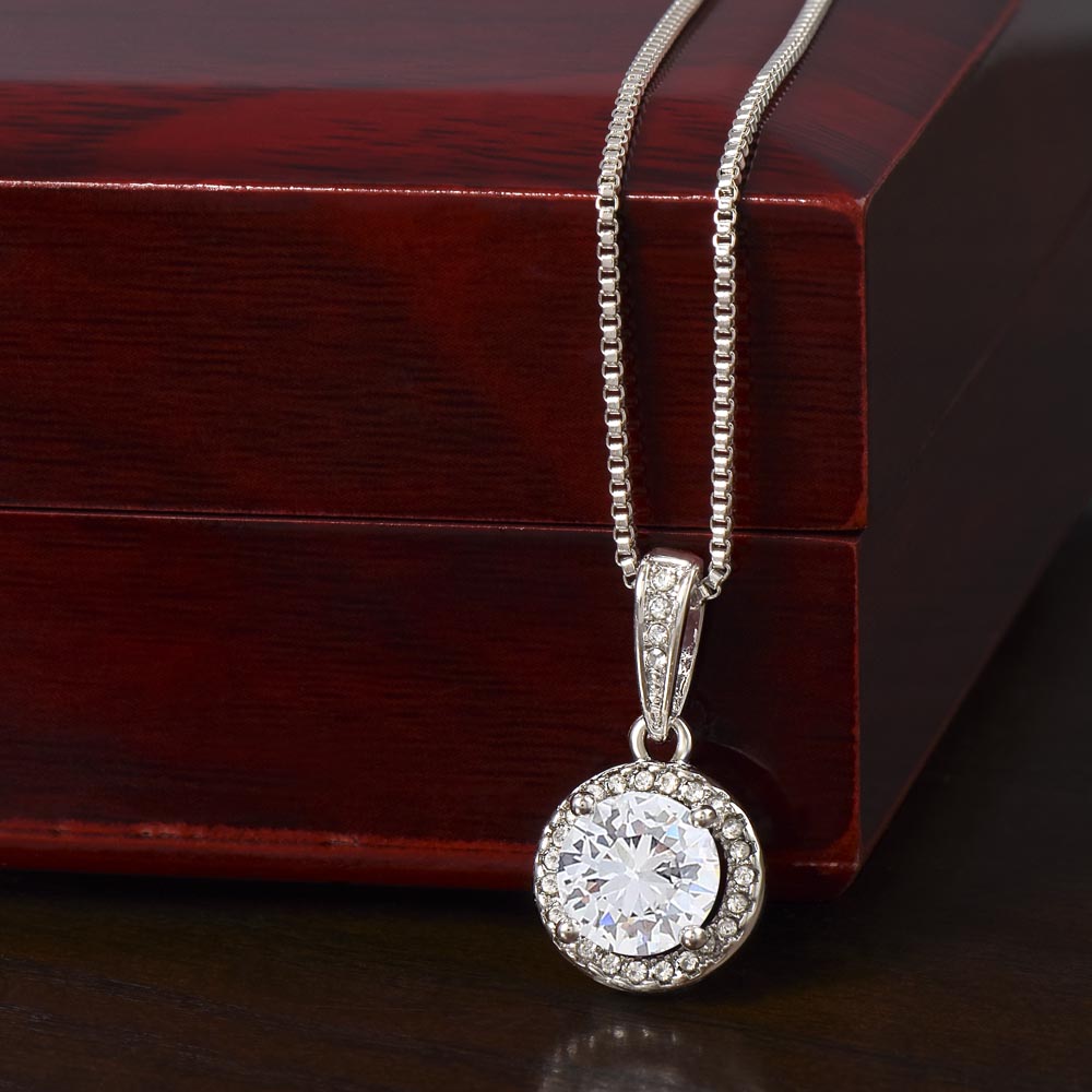 Eternal Hope Necklace - A Gift of Timeless Elegance for My Beautiful Mother