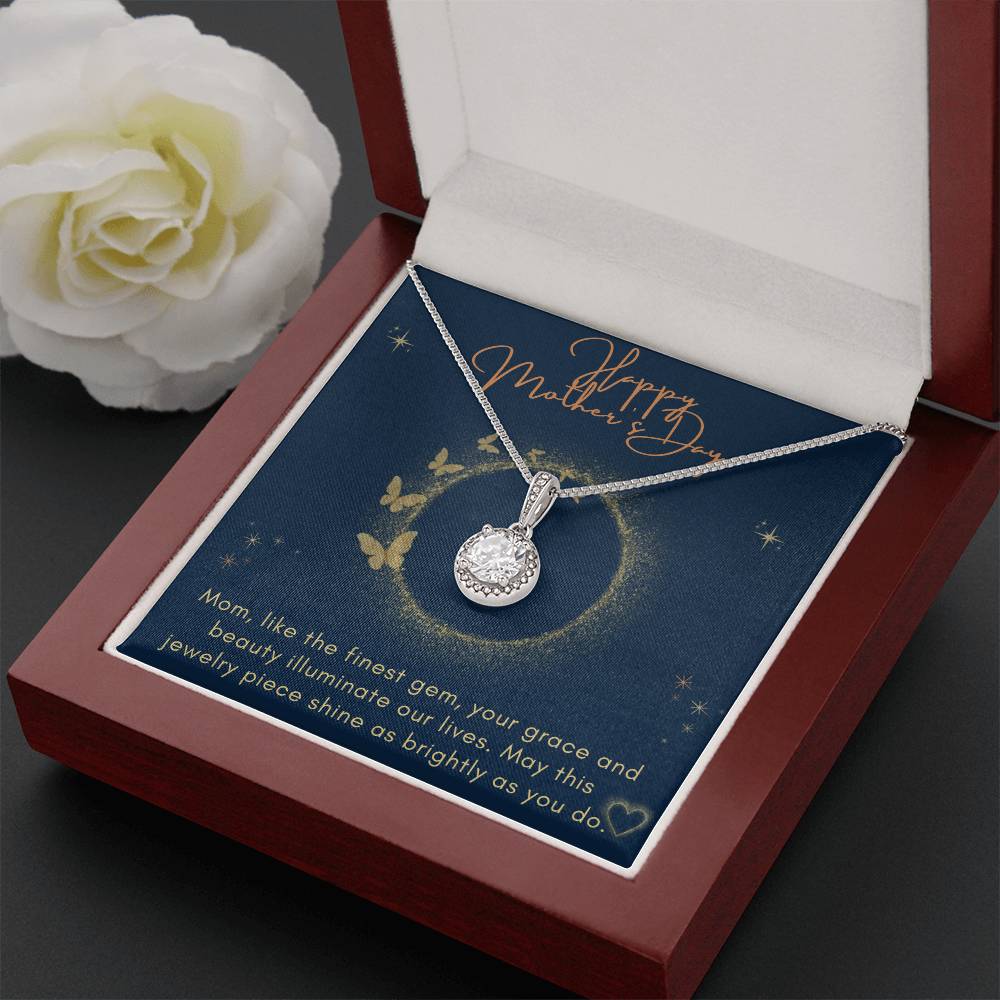 Eternal Hope Necklace - A Gift of Timeless Elegance for My Beautiful Mother