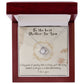 Infinite Love Knot Necklace - A Gift of Timeless Elegance for My Beloved Mother-In-Law