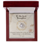 Infinite Love Knot Necklace - A Gift of Timeless Elegance for My Beloved Daughter