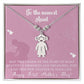 Engraved Kids Charm Necklace - For Aunts