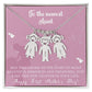 Engraved Kids Charm Necklace - For Aunts