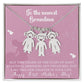 Engraved Kids Charm Necklace - For Grandmothers