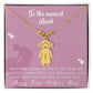 Engraved Kids Charm Necklace - For Aunts