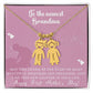 Engraved Kids Charm Necklace - For Grandmothers