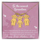 Engraved Kids Charm Necklace - For Grandmothers