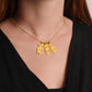 Engraved Kids Charm Necklace - For Aunts