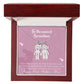 Engraved Kids Charm Necklace - For Grandmothers