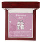 Engraved Kids Charm Necklace - For Aunts