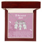 Engraved Kids Charm Necklace - For Aunts