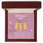 Engraved Kids Charm Necklace - For Aunts