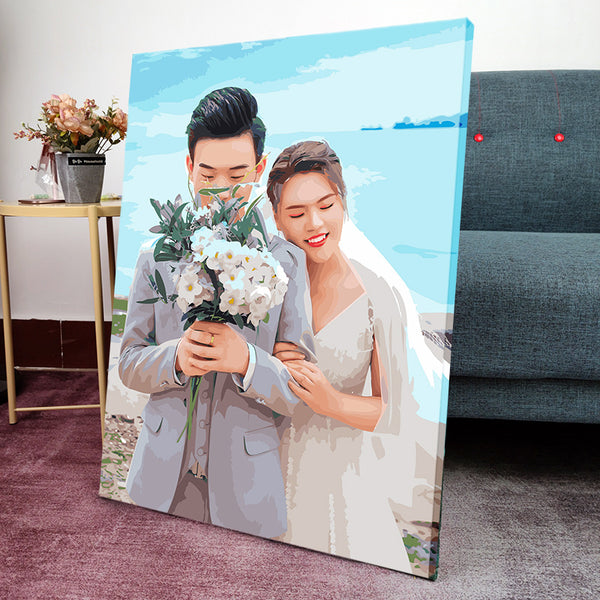 Personalise Your Paint By Numbers Canvas Design With Your Own Photo