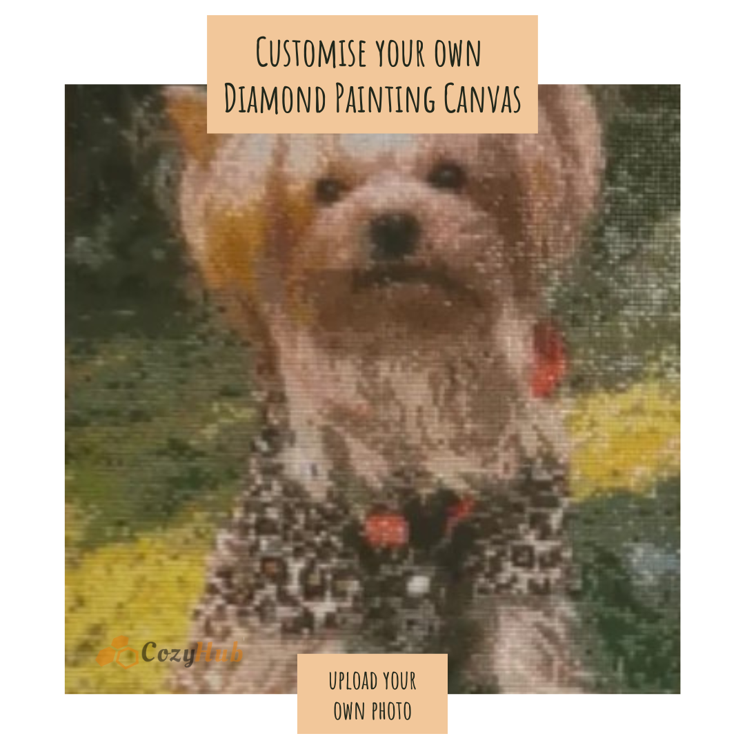 Personalise Your Diamond Painting Art Using Memorable Photos