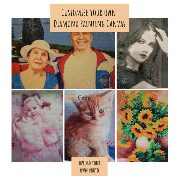 Personalise Your Diamond Painting Art Using Memorable Photos