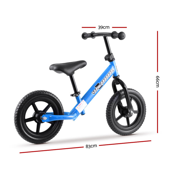 (FREE Shipping) Blue Kids Balance Bike - Simple and Effective Way to Teach Preschoolers How To Ride a Bike Without Training Wheels