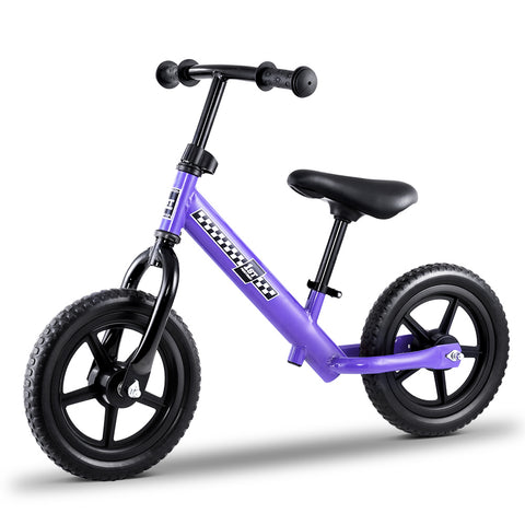 (FREE Shipping) Purple Kids Balance Bike - Simple and Effective Way to Teach Preschoolers How To Ride a Bike Without Training Wheels