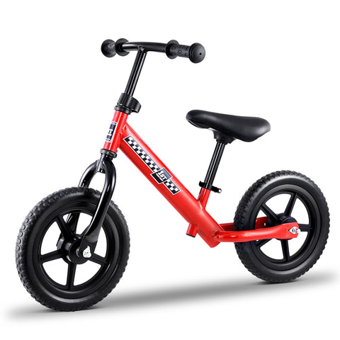 (FREE Shipping) Red Kids Balance Bike - Simple and Effective Way to Teach Preschoolers How To Ride a Bike Without Training Wheels