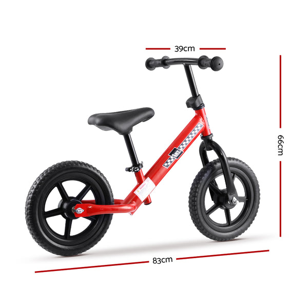(FREE Shipping) Red Kids Balance Bike - Simple and Effective Way to Teach Preschoolers How To Ride a Bike Without Training Wheels