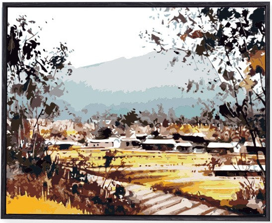 Landscape Paint by Number Sets - Choose From 15 Variations
