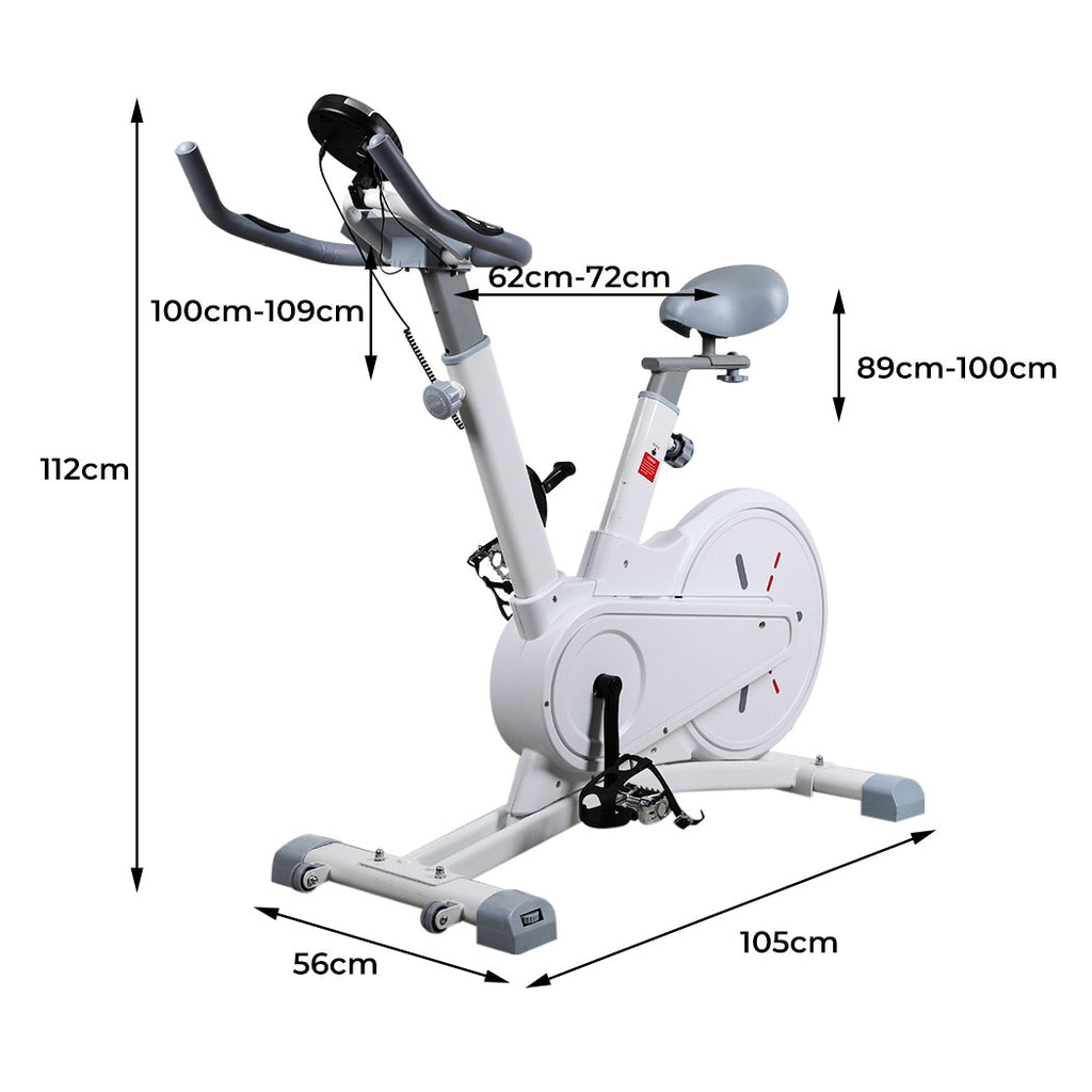 Spin Bike Magnetic Fitness Exercise Bike Flywheel Commercial Home