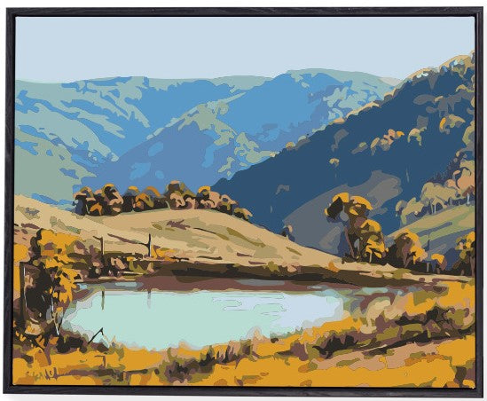Landscape Paint by Number Sets - Choose From 15 Variations