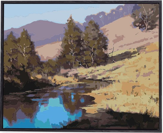 Landscape Paint by Number Sets - Choose From 15 Variations